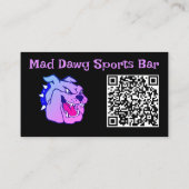 QR-Code Visitenkarte (Rückseite)