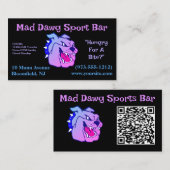 QR-Code Visitenkarte (Vorne/Hinten)