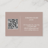 QR Code Visitenkarte (Rückseite)