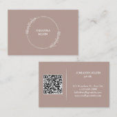 QR Code Visitenkarte (Vorne/Hinten)