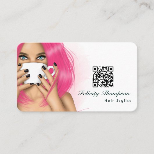 QR-Code Visitenkarte (Vorderseite)