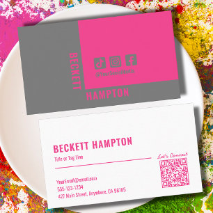 QR-Code Visitenkarte