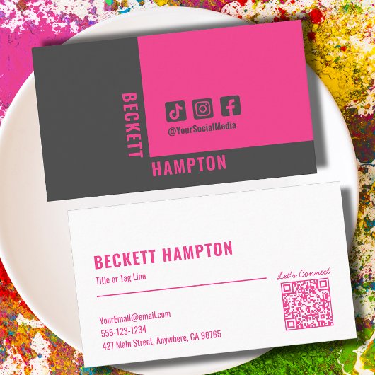 QR-Code Visitenkarte