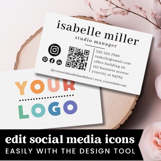 QR-Code Visitenkarte