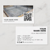 QR-Code Visitenkarte (Vorne/Hinten)