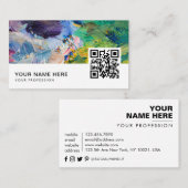 QR-Code Visitenkarte (Vorne/Hinten)