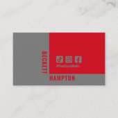 QR-Code Visitenkarte (Vorderseite)