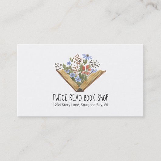 QR-Code-Visitenkarte buchen Visitenkarte (Vorderseite)