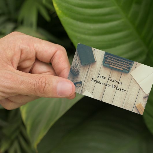 QR-Code-Visitenkarte für den Schreibtisch Visitenkarte