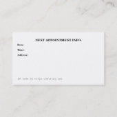 QR Code Visitenkarte für Florida-Grundstücksmakler Terminkarte (Rückseite)