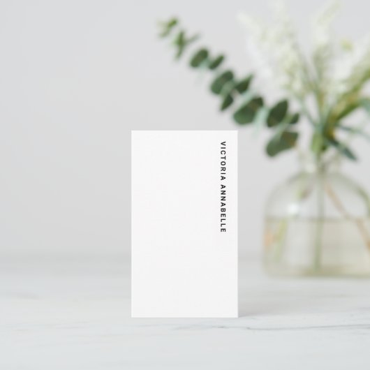 QR-Code-Visitenkarte für Pädikurist und Manikurist Visitenkarte (Stehend Vorderseite)