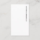 QR-Code-Visitenkarte für Pädikurist und Manikurist Visitenkarte (Vorderseite)