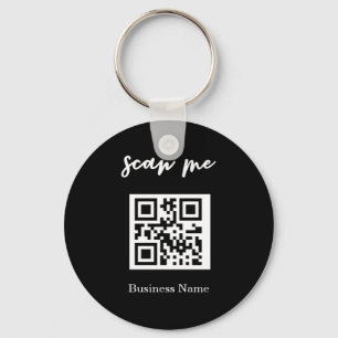 QR-Code-Visitenkarte Ihr Logo Benutzerdefinierter  Schlüsselanhänger