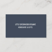 QR-Code Visitenkarte | Modern Feminines Rosa (Rückseite)