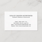 QR-Code-Visitenkarten Visitenkarte (Rückseite)