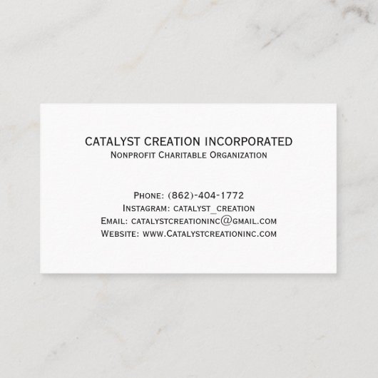 QR-Code-Visitenkarten Visitenkarte (Rückseite)