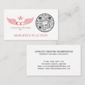 QR-Code-Visitenkarten Visitenkarte (Vorne/Hinten)