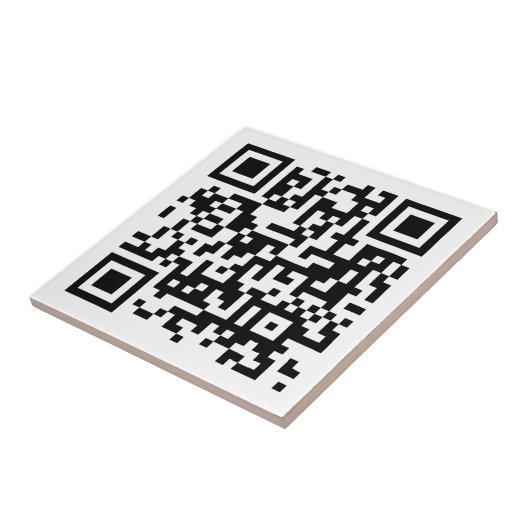 QR-Code-Vorlage für das Kundenunternehmen Fliese (Seite)