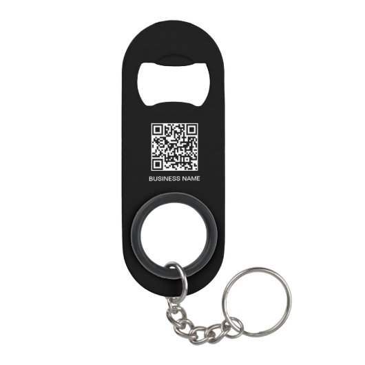 QR-Code-Vorlage für den benutzerdefinierten Firmen Mini Flaschenöffner (Rückseite)