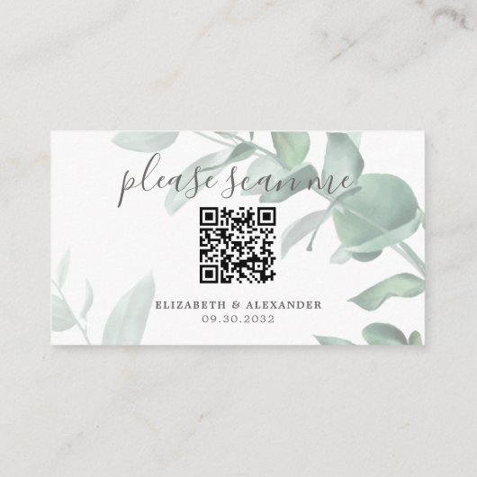 QR-Code-Website Begleitkarte (Rückseite)