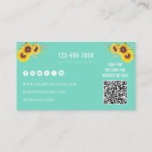 QR-Code-Website Dog Grooming Visitenkarte (Rückseite)