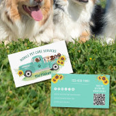 QR-Code-Website Dog Grooming Visitenkarte