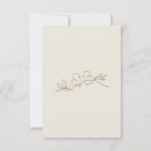 QR Code Website Hochfahren RSVP Karte (Rückseite)