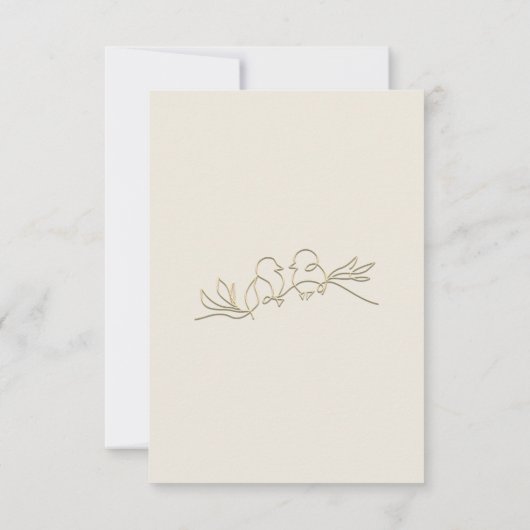 QR Code Website Hochfahren RSVP Karte (Rückseite)