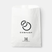 QR-Code-Website-Logo für Business Scan - einfach Geschenktütchen (Vorderseite)