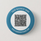 QR-Code-Website-Schaltfläche Werbegeschäft Button (Vorderseite)
