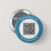QR-Code-Website-Schaltfläche Werbegeschäft Button (Vorne & Hinten)