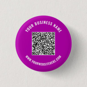 QR-Code-Website Werbe-Button Ihre Farbe Button