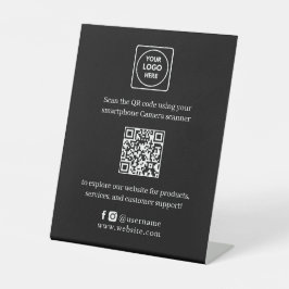 QR-Code | Website zum Thema Scan Me Business Sockelschild