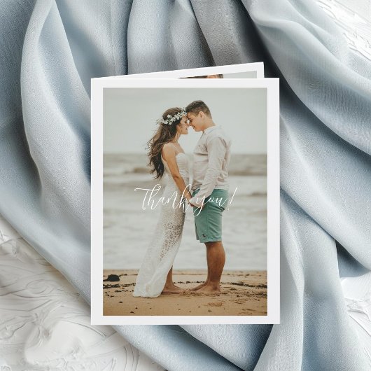 QR Code Wedding Handwriting Danke 3 Fotos