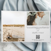 QR Code Wedding Handwriting Danke 3 Fotos