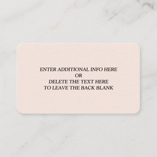 QR Code Wedding Registry Modernes einfaches Handwr Begleitkarte (Rückseite)