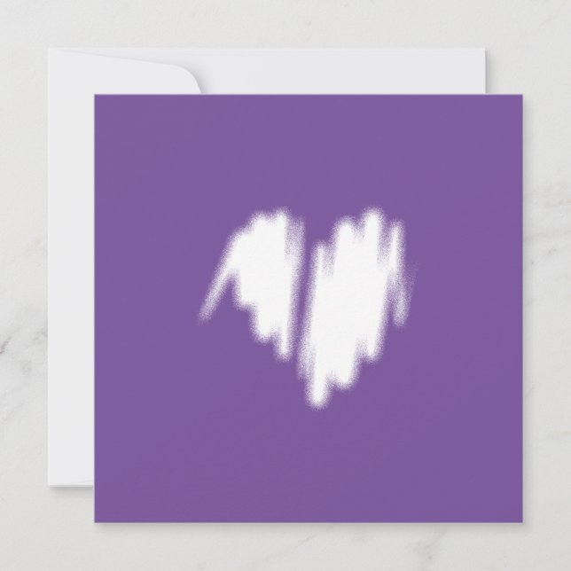 Qr Code Weiße Herz Graffiti Spray (Vorderseite)