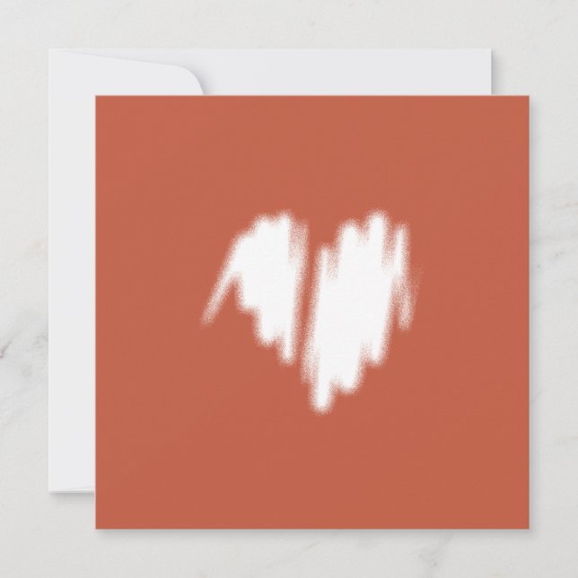 Qr Code Weiße Herz Graffiti Spray (Vorderseite)