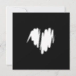 Qr Code Weißes Herz Graffiti Sprayed Herz