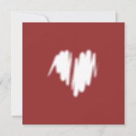 Qr Code Weißes Herz Graffiti Sprayed Herz