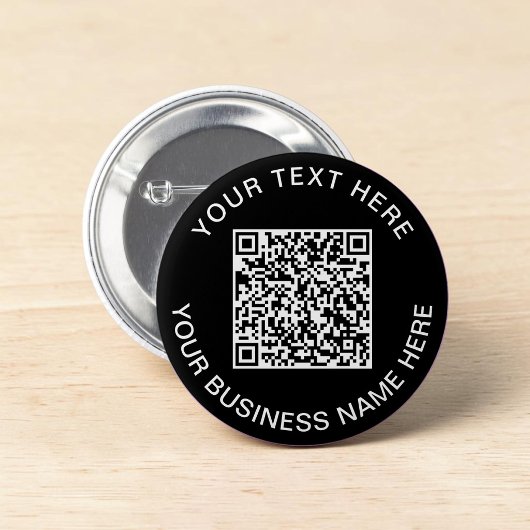 QR Code WerbeBlack Button
