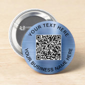 QR-Code Werbeblau Button