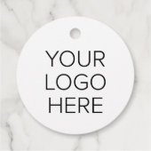 QR-Code-Werbelogo erstellen Geschenkanhänger (Rückseite)