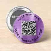 QR-Code Werbemaßnahmen Lila Button