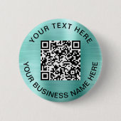 QR-Code Werbeminze Button (Vorderseite)