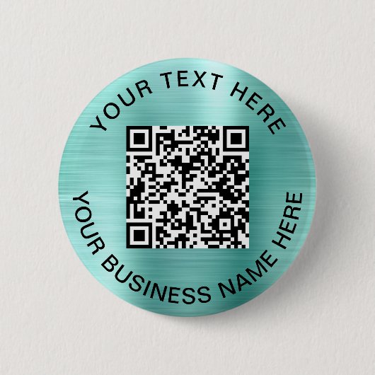 QR-Code Werbeminze Button (Vorderseite)