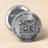 QR-Code Werbesilber Button