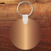 QR-Code-Werbung für Gold-Schlüsselanhänger-Logos Schlüsselanhänger (Rückseite)