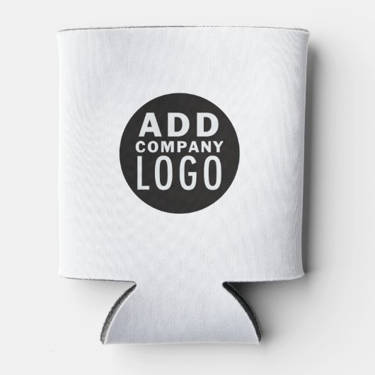 QR-Code Werbung für Ihr Firmenlogo Dosenkühler (Vorderseite)