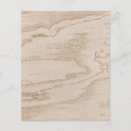 QR-Code-Werbung für rustikales Wood Business-Logo Flyer (Hinten)